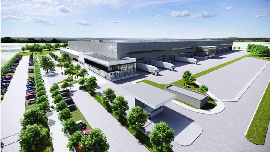 Cebeo annonce le nouveau site pour son centre de distribution à Tournai