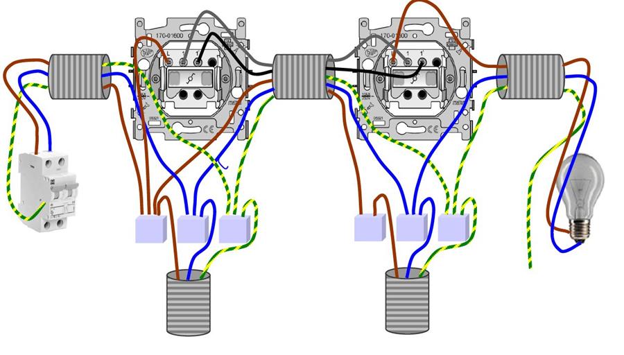 4 schémas de circuit examinés