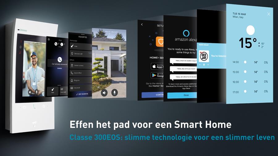 BTICINO LANCEERT CLASSE 300EOS: DE VIDEOFOON VAN DE TOEKOMST