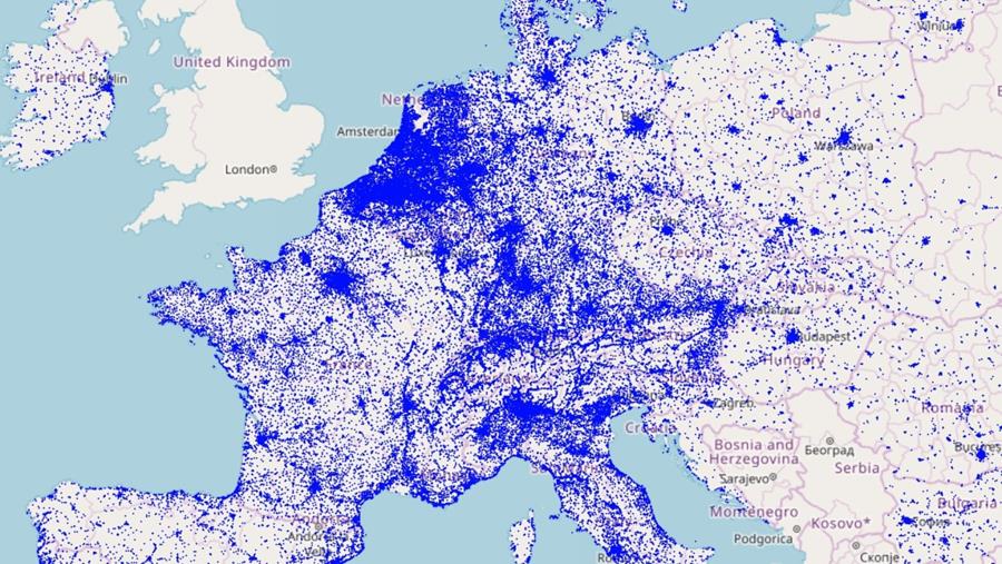 Un million de points de recharge en Europe
