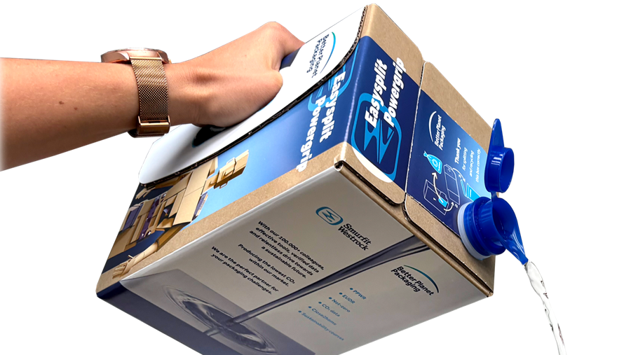 Smurfit Westrock Van Mierlo lance le Bag-in-Box Powergrip