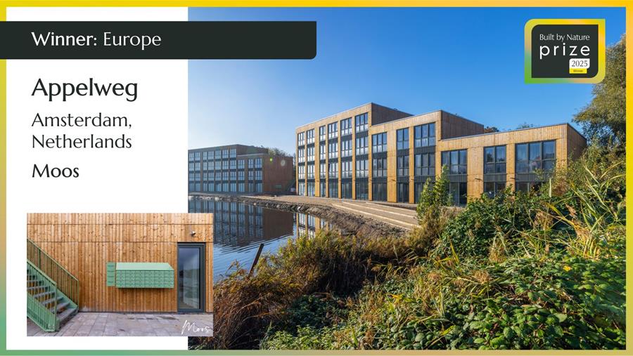 Prix international pour une construction modulaire en bois